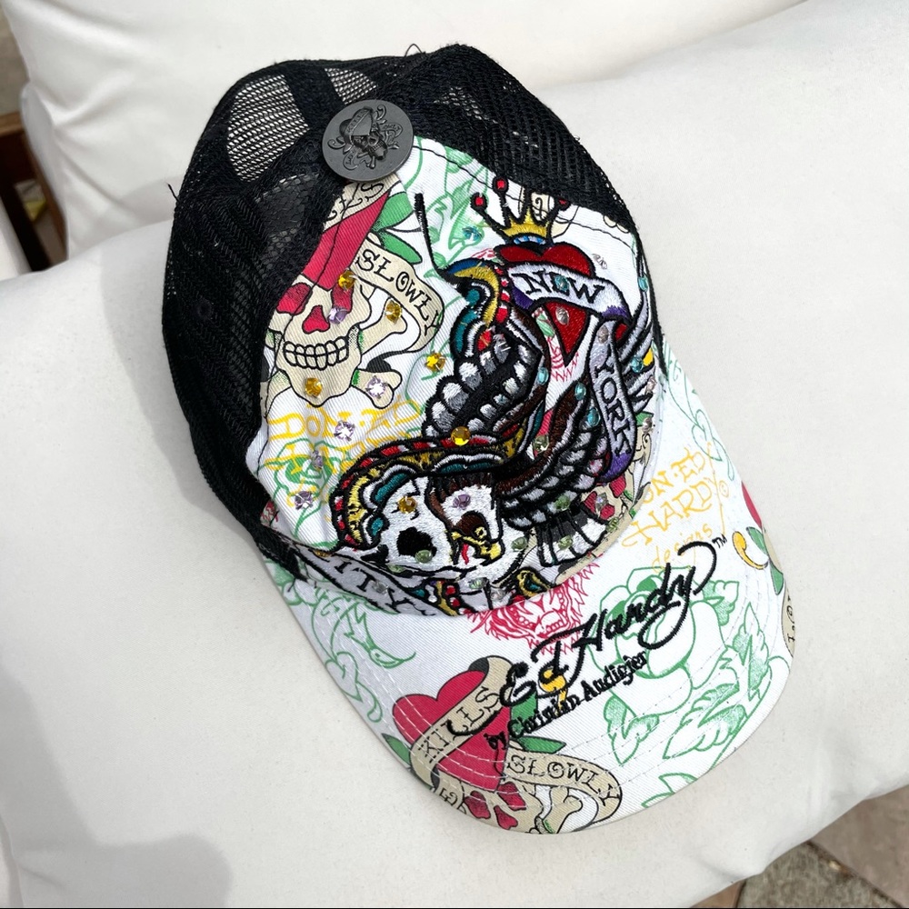 Ed Hardy by Christian Audigier Baseball Cap Hat - Picture 4 of 4